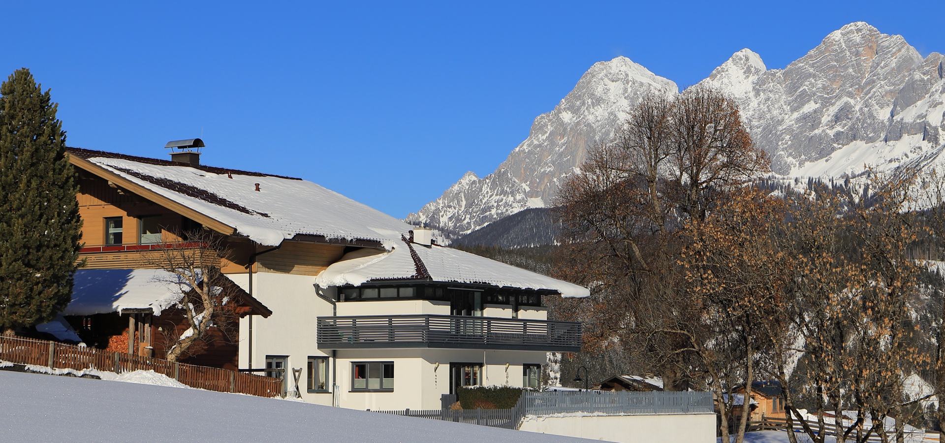 EDELWEISS Apartments mit Dachsteinblick